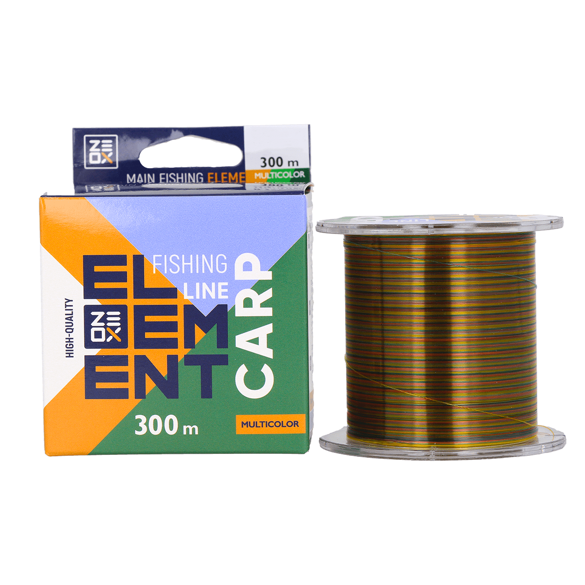 ZEOX Nylon Line Element Carp 300m Multicolor