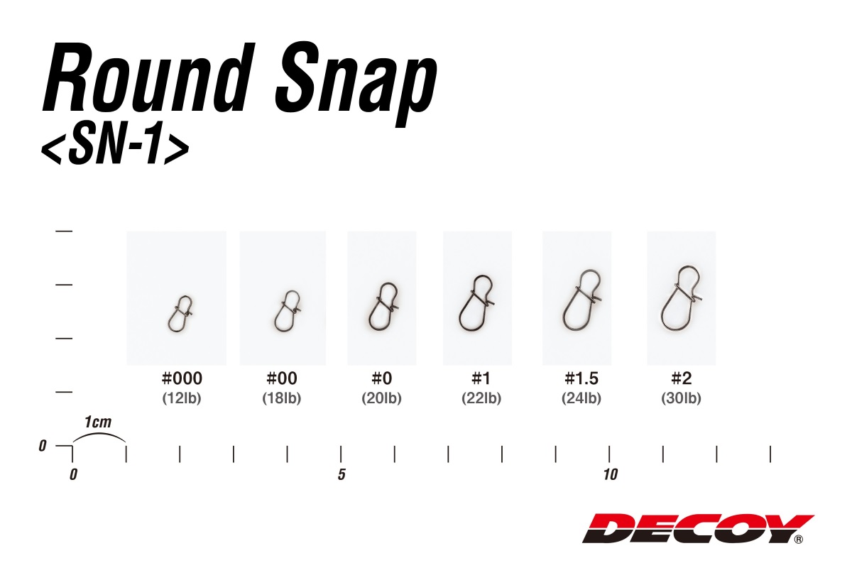 Застежка Decoy SN-1 Round Snap - Фото №1