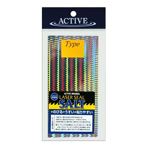 Пленка голографическая Active Laser Seal Salt
