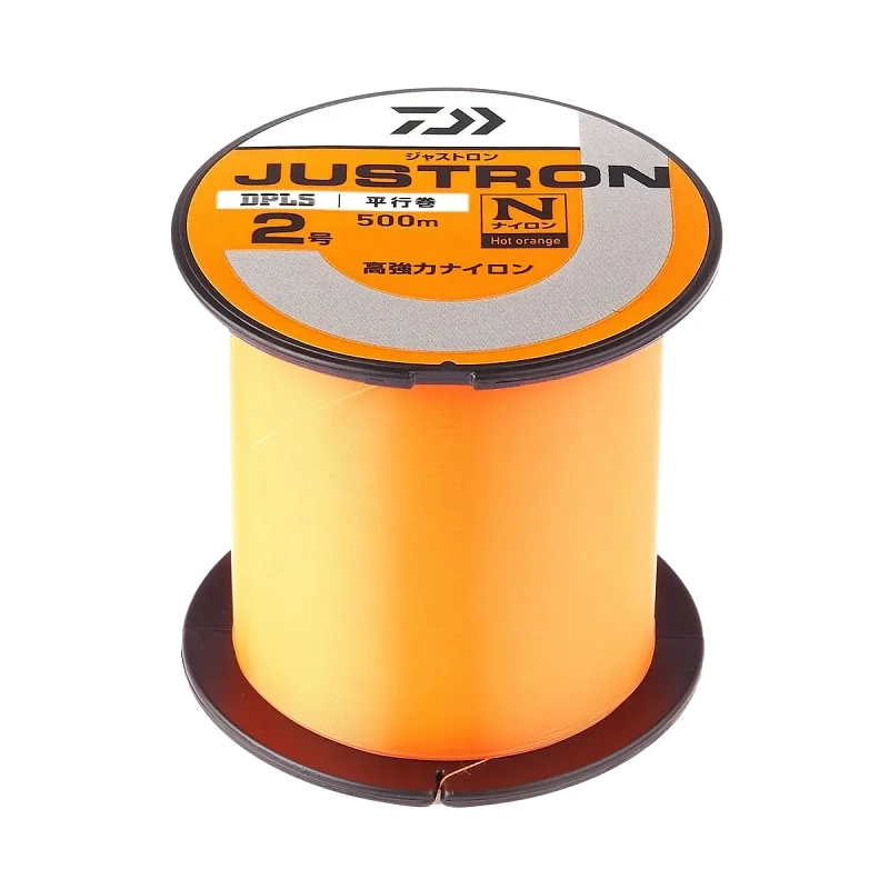 Волосінь Daiwa Justron 500м Hot Orange