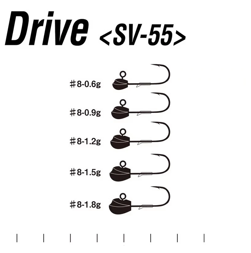 Джиг-голівка Decoy Aji Drive SV-55 - Фото №2
