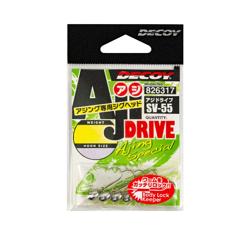 Джиг-голівка Decoy Aji Drive SV-55 - Фото №1