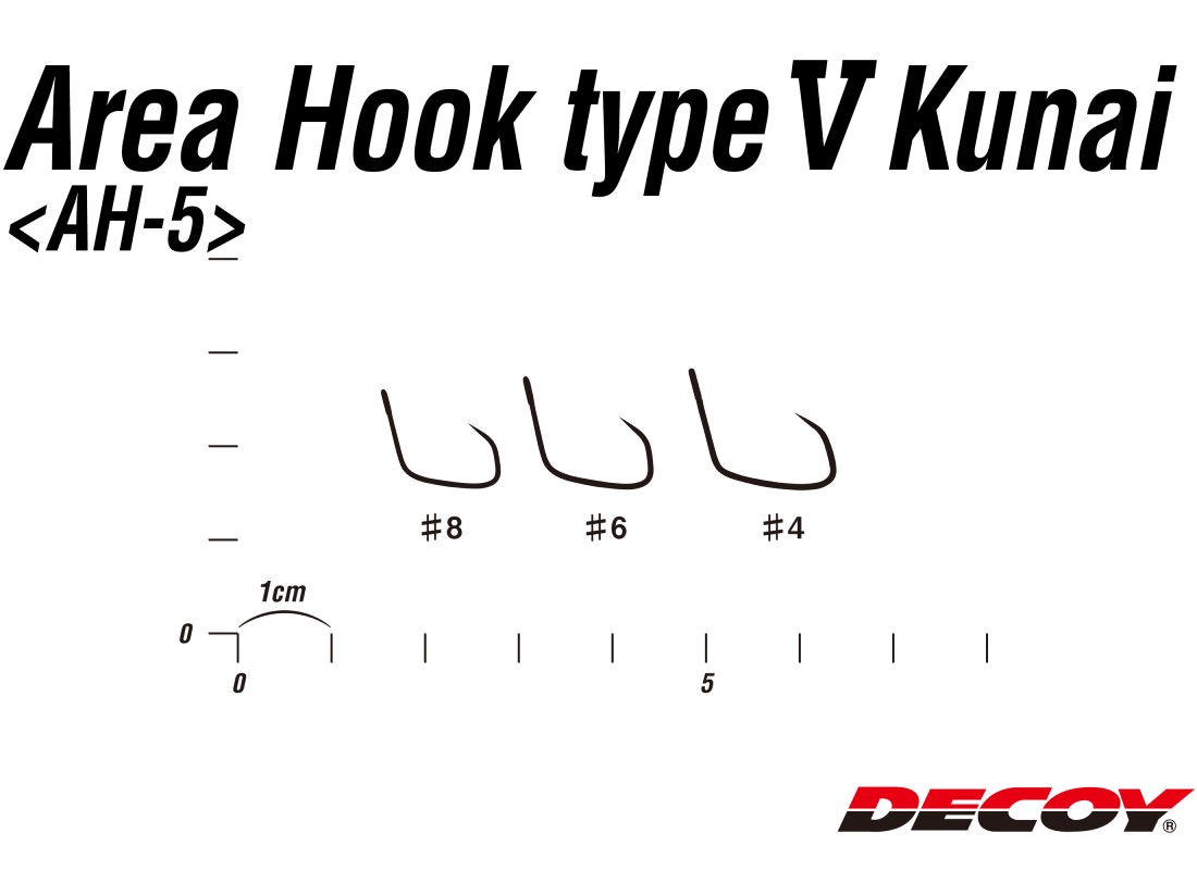 Крючок Decoy Area Type V Kunai - Фото №1