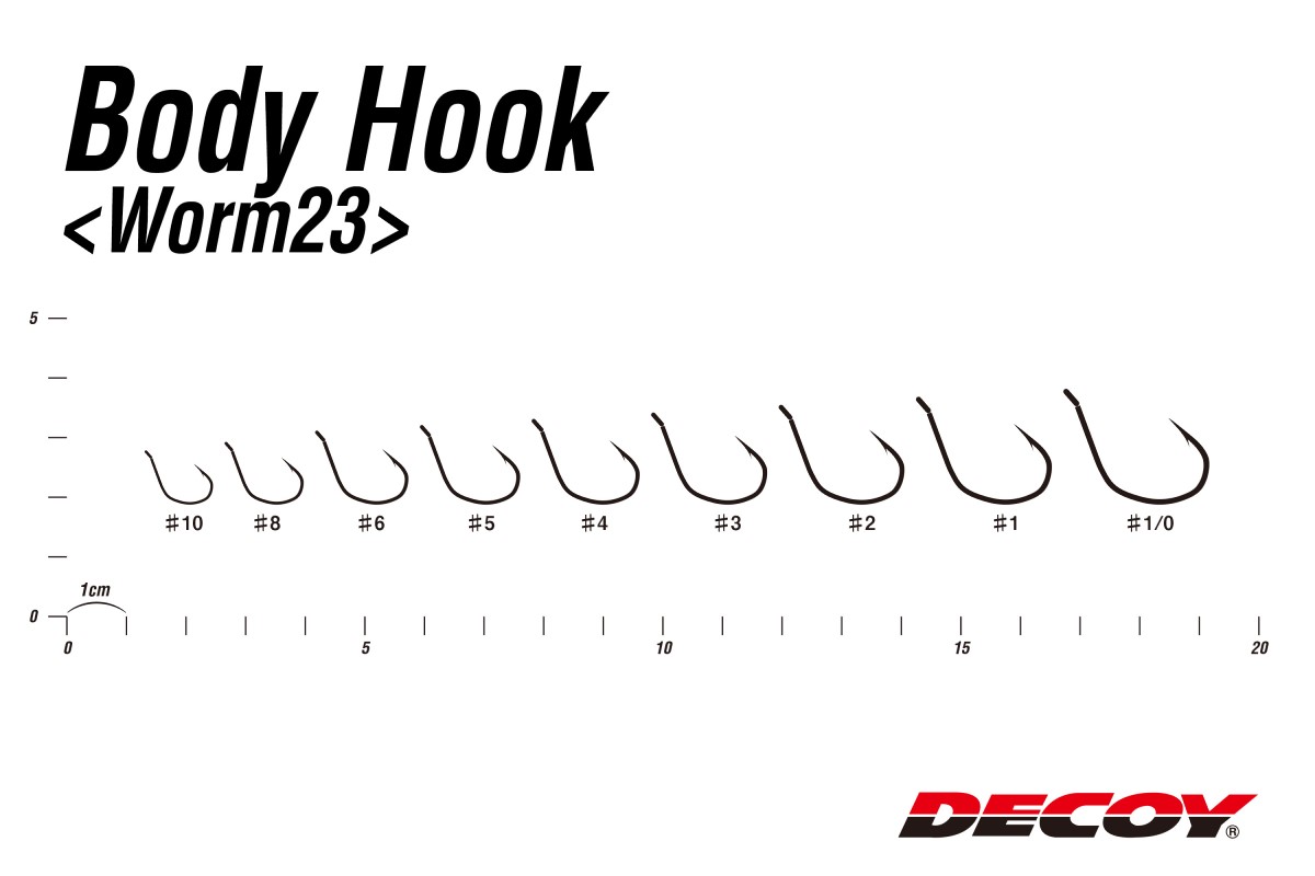 Гачок Decoy Body Worm 23 - Фото №1
