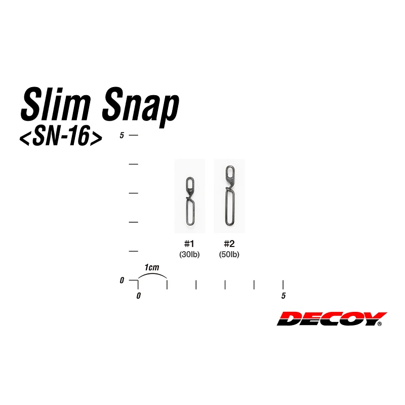 Застежка Decoy SN-16 Slim Snap - Фото №1
