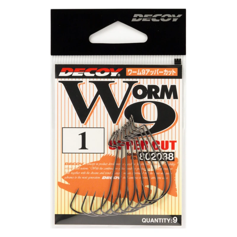 Гачок Decoy Worm 9 Upper Cut - Фото №2