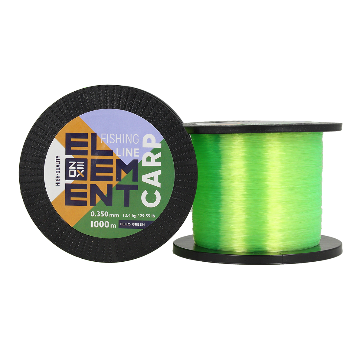 Леска Zeox Element Carp Line 1000м Fluo Green