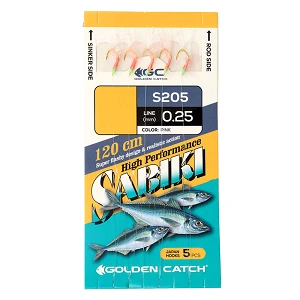 Самодур GC Aji Sabiki S205 Pink(5 крючков)
