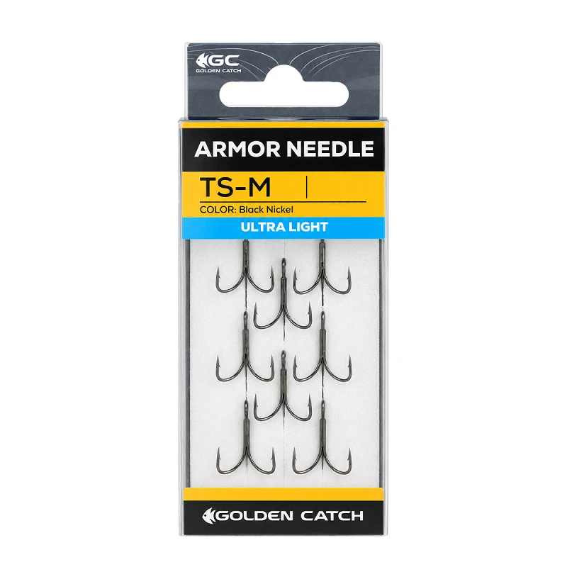 Крючок тройной GC Armor Needle TS Ultra Light BN - Фото №1