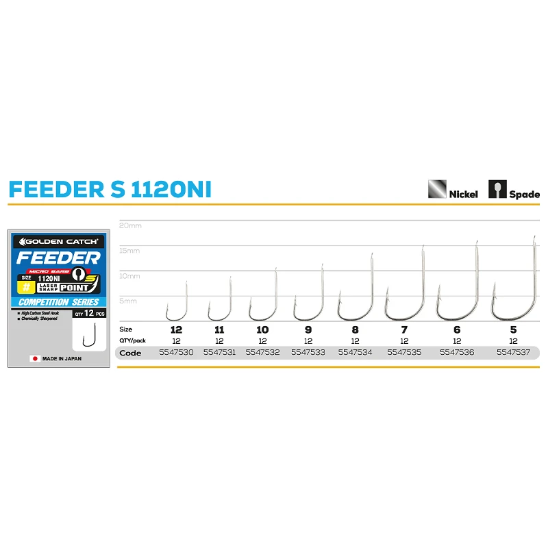 Гачок GC Feeder S 1120NI - Фото №1