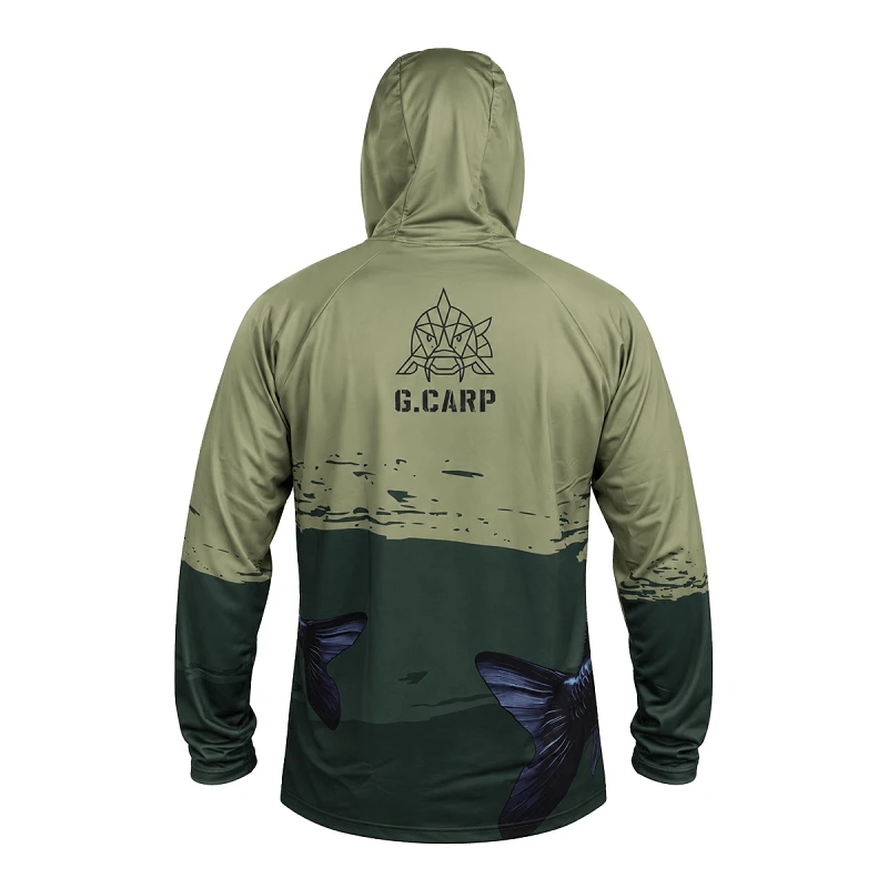Джерсі з капюшоном GC G.Carp Swamp Sun Hoodie - Фото №1