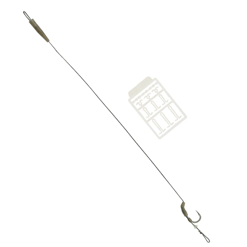 Готовий повідець на коропа GC G.Carp Braid X6 Wide Gape Ready Rig