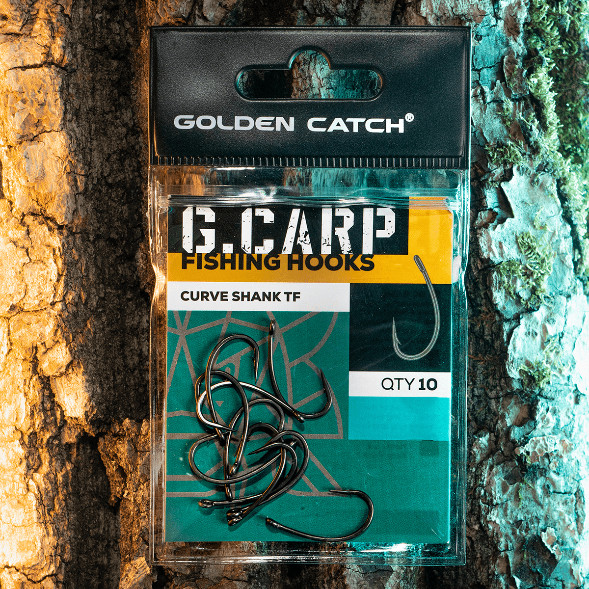 Крючок GC G.Carp Curve Shank TF - Фото №4