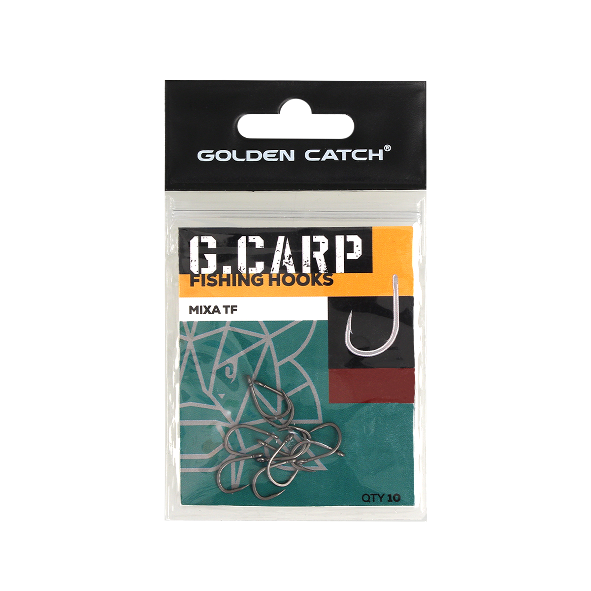 Крючок GC G.Carp Mixa TF - Фото №4
