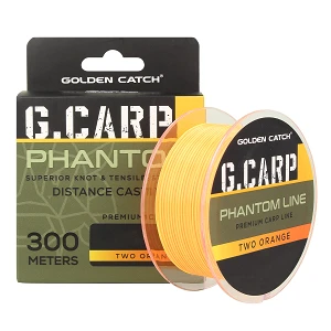 Волосінь GC G.Carp Phantom Line 300м Two Orange Neon