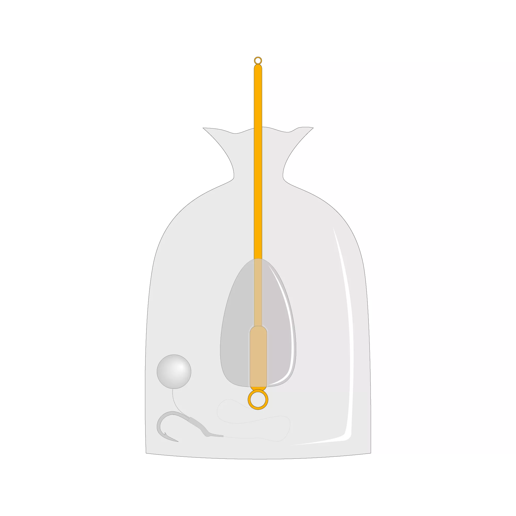 Втулка для грузил GC G.Carp PVA Bag Stems - Фото №1