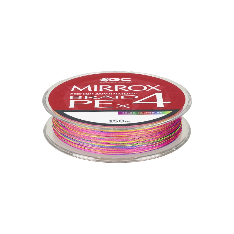 Шнур GC Mirrox PE X4 150м Multicolor - Фото №2