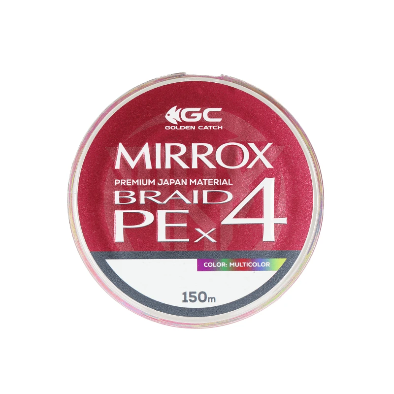 Шнур GC Mirrox PE X4 150м Multicolor - Фото №1