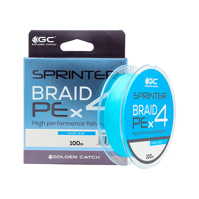 Шнур GC Sprinter PE X4 100м Blue