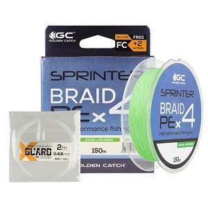 Шнур GC Sprinter PE X4 150м Lime Green