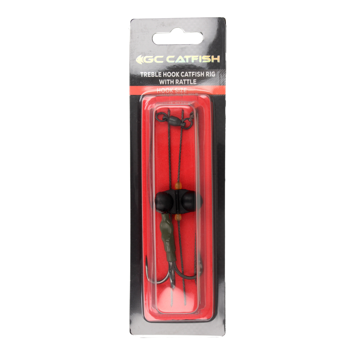 Снасть сомовая GC Treble Hook Catfish Rig With Rattle - Фото №1
