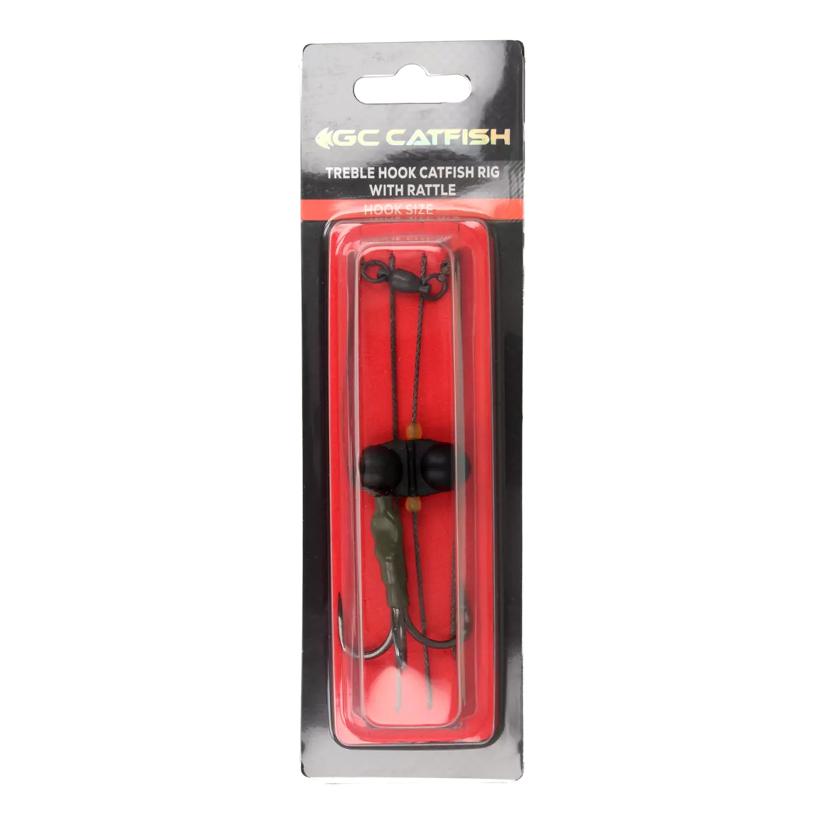 Снасть сомовая GC Treble Hook Catfish Rig With Rattle - Фото №1