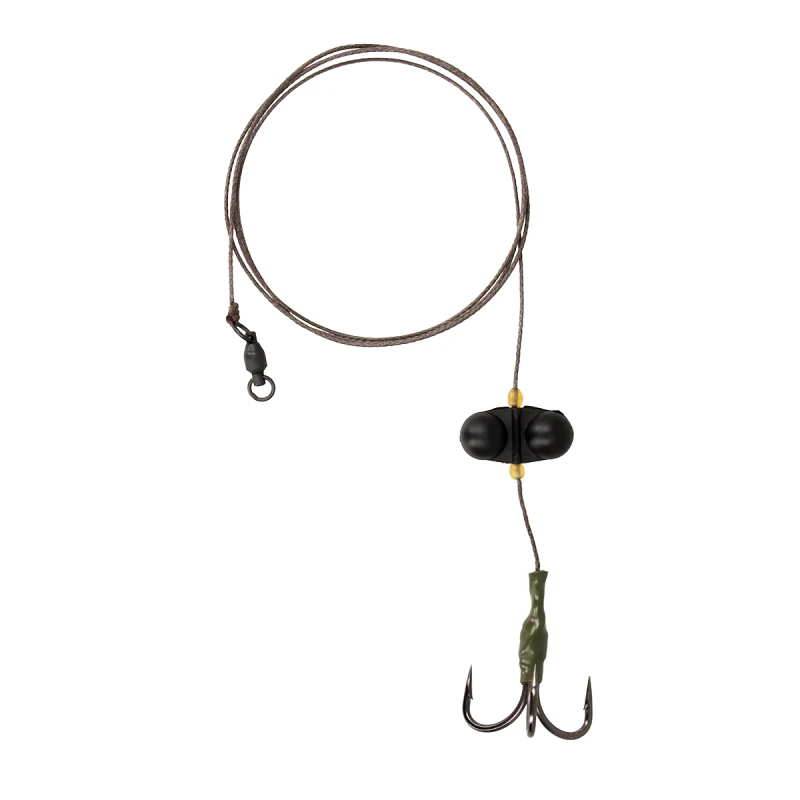 Снасть сомовая GC Treble Hook Catfish Rig With Rattle