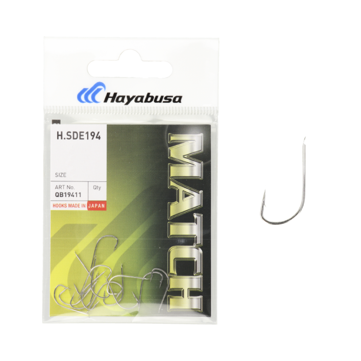 Крючок Hayabusa Match H.SDE194NI - Фото №2