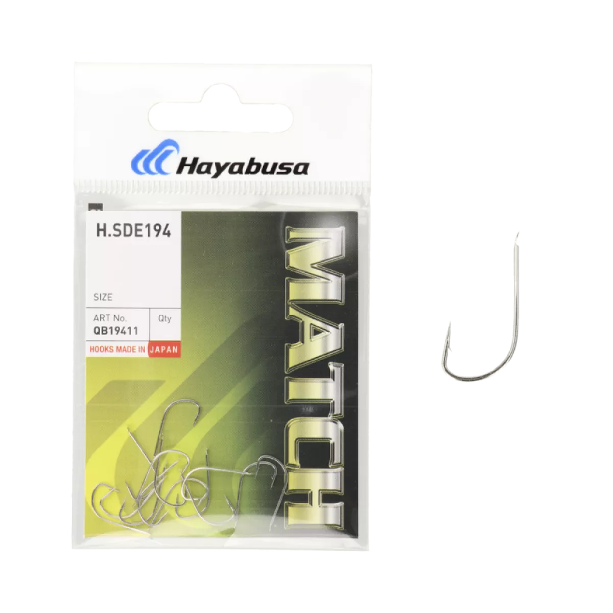 Крючок Hayabusa Match H.SDE194NI - Фото №2