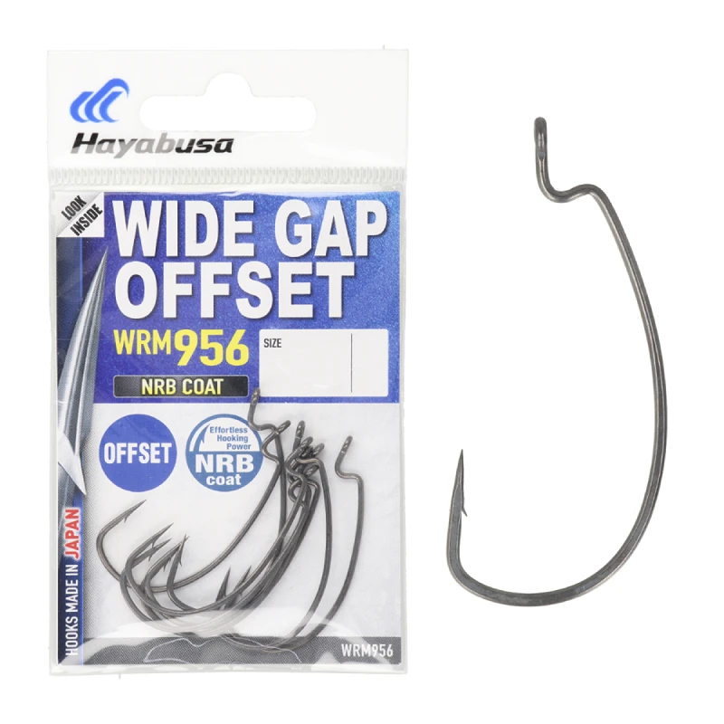 Гачок Hayabusa Offset Wide Gap WRM956NRB - Фото №4
