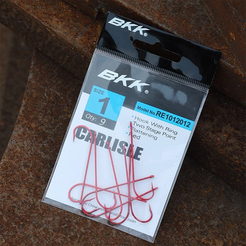 Крючок BKK Red Carlisle Bloodworm-R - Фото №4