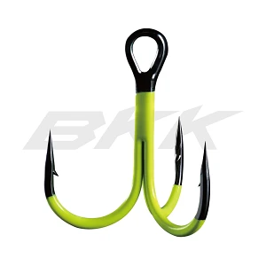 Гачок потрійний BKK Treble Spear-21 UVC Chartreuse
