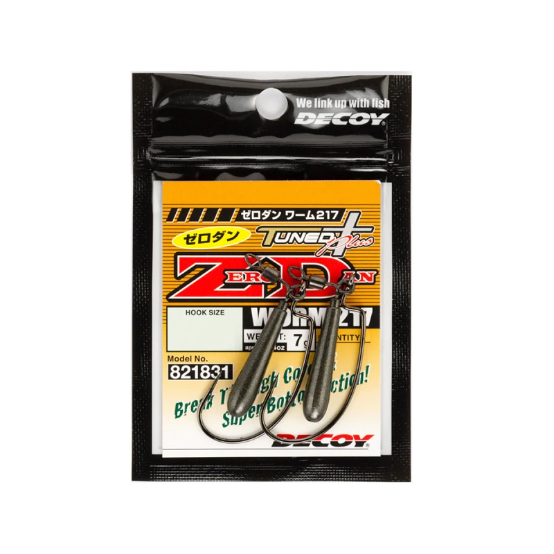 Крючок Decoy Zero Dan Worm 217 - Фото №3