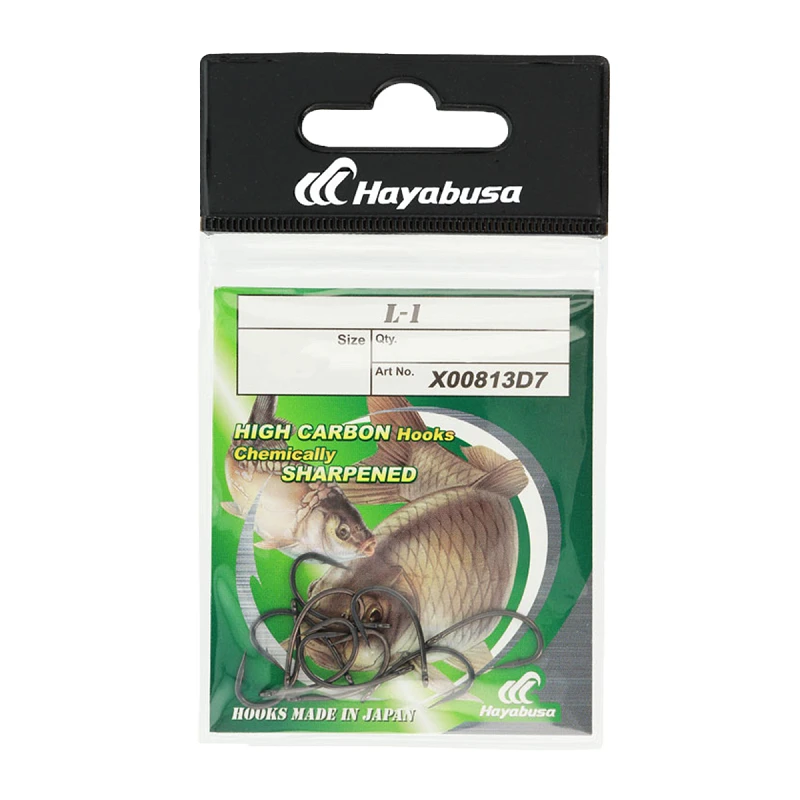 Крючок Hayabusa Carp L-1 NRB - Фото №2
