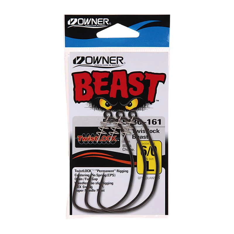 Крючок Owner офсет Twist Lock Beast 5130 - Фото №4