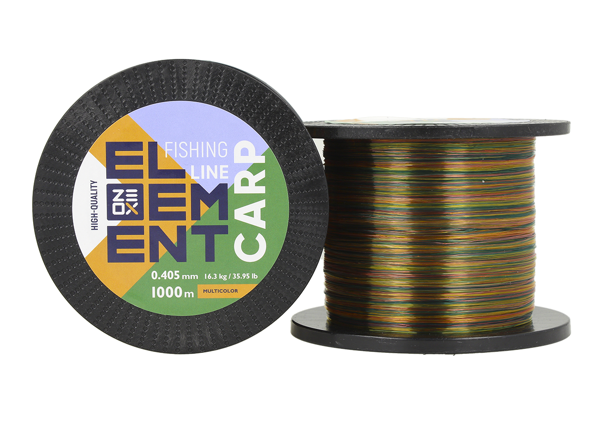 Волосінь ZEOX Element Carp Line 1000м Multicolor