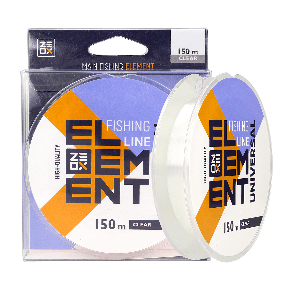 ZEOX Nylon Line Element Universal 150m Clear