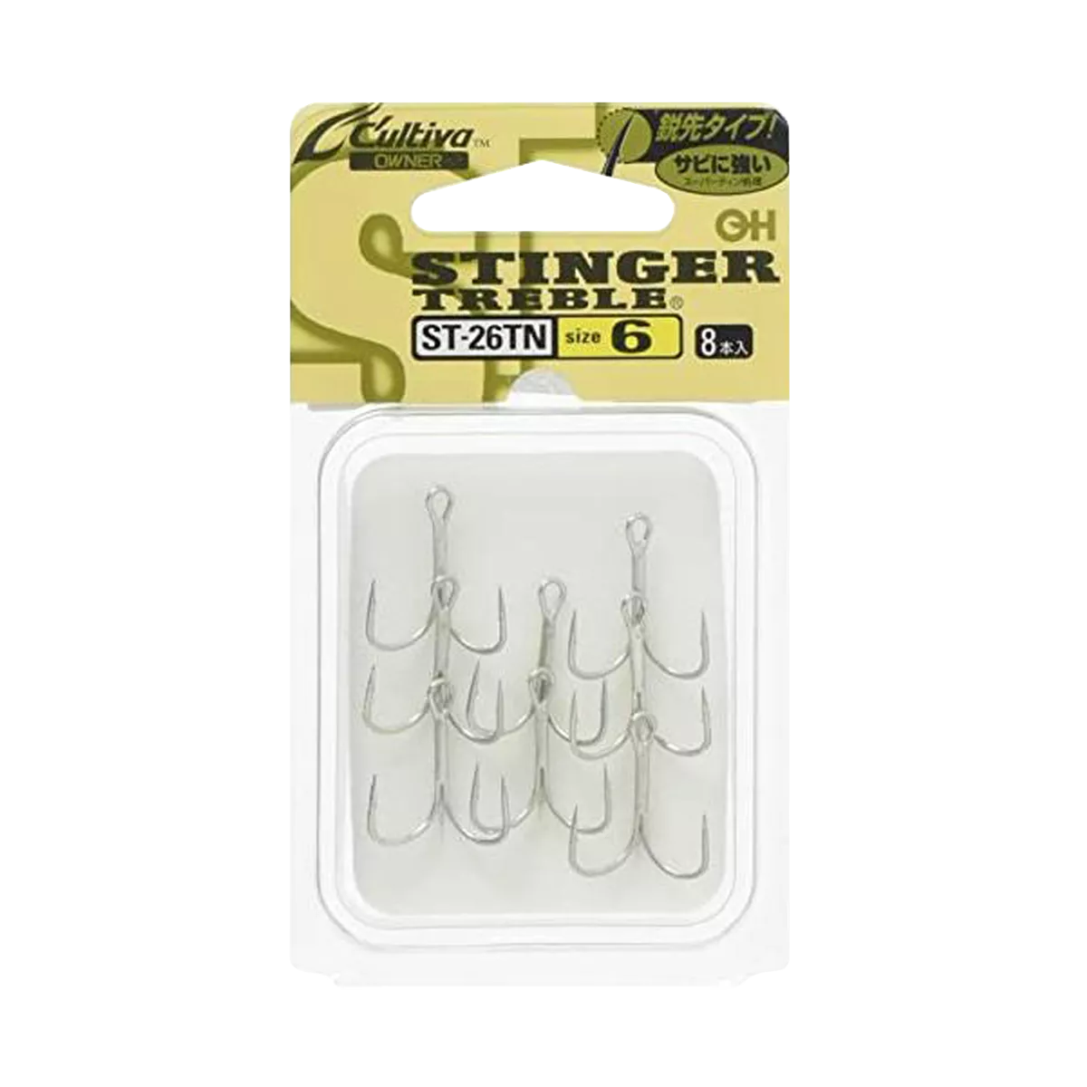 Гачок потрійний Owner Stinger Treble ST-26TN - Фото №1