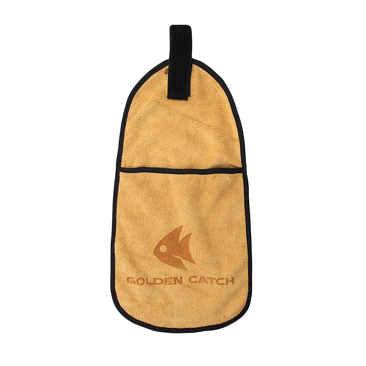 Golden Catch Fishing Towel with Pocket
