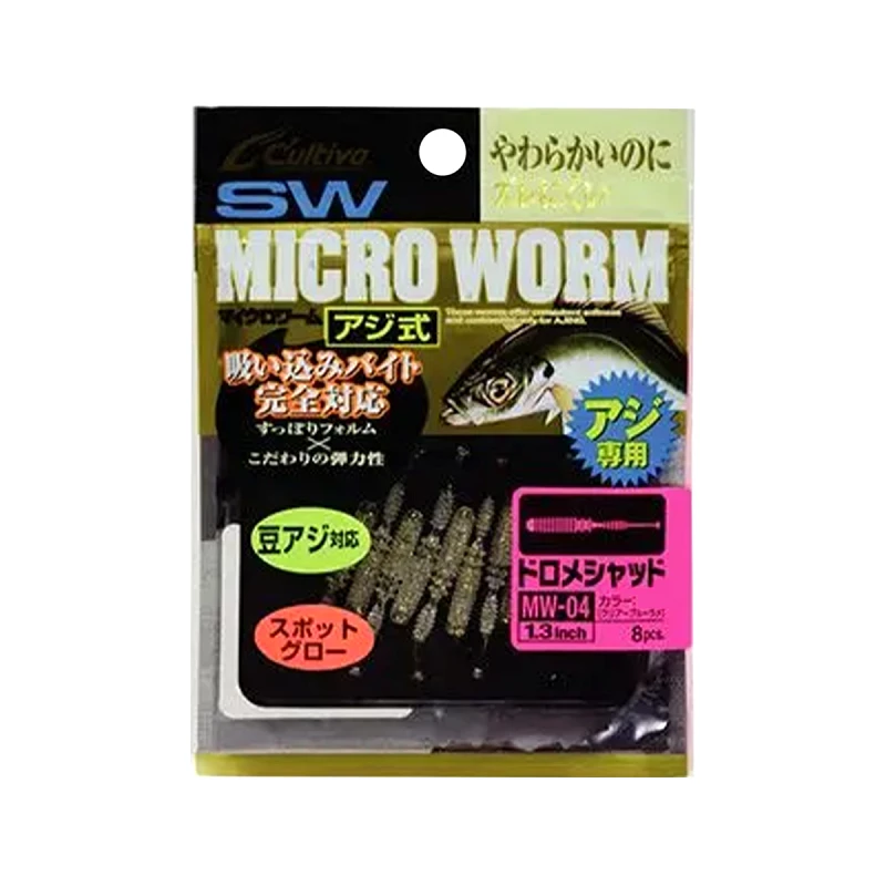 Силікон Owner Micro Worm MW-04 1.3" - Фото №1