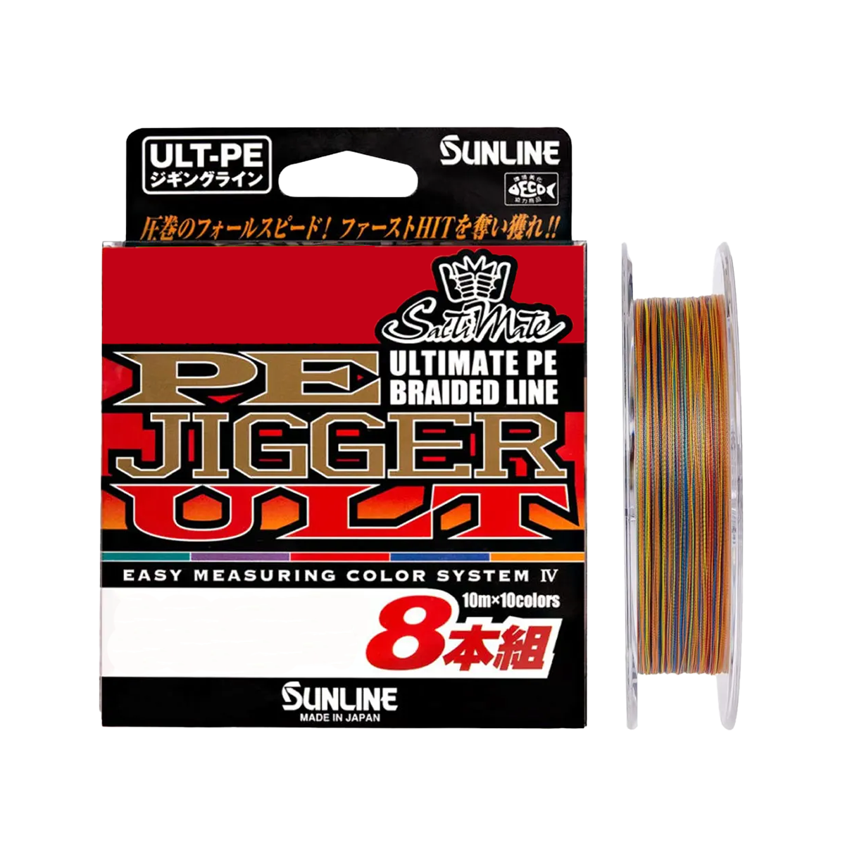 Шнур Sunline PE Jigger ULT X8 200м Multicolor: купить в Golden Catch