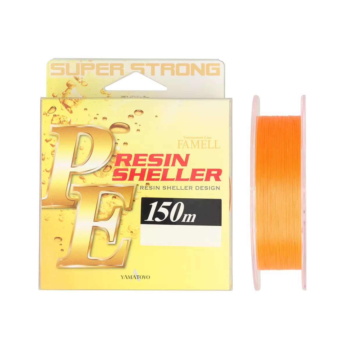 Шнур Yamatoyo PE 4 Resin Sheller 150м Orange