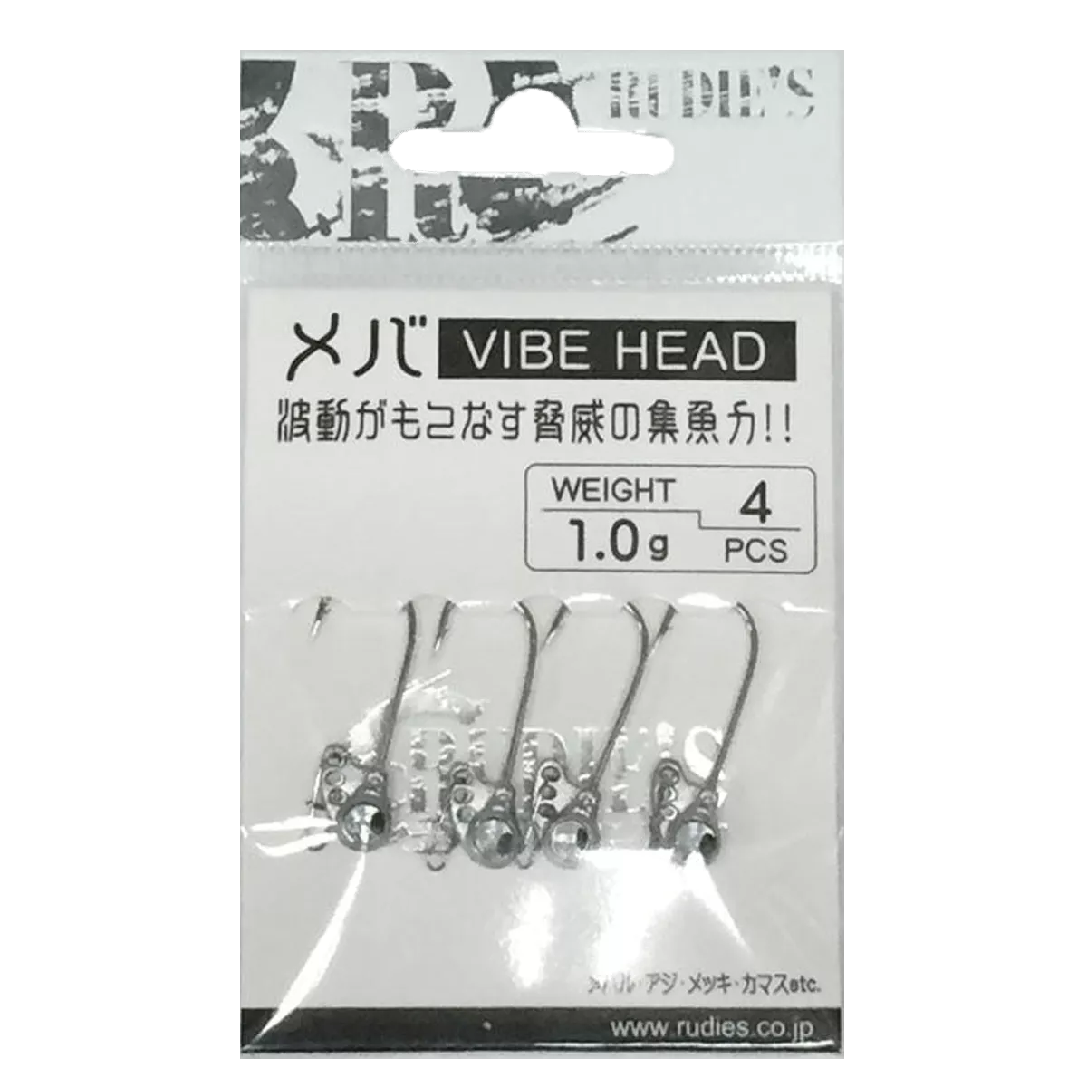 Джиг-голівка Rudie'S Meba Vibe Head (4шт)
