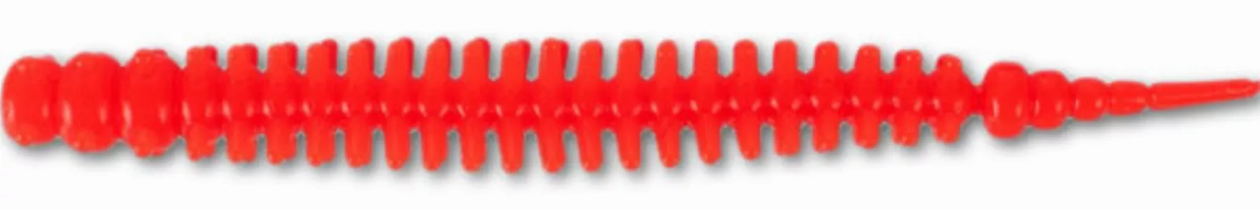 Силикон Crazy Ocean Sea Worm 2.5" (8шт) 105 Fried Orange  (HF) 