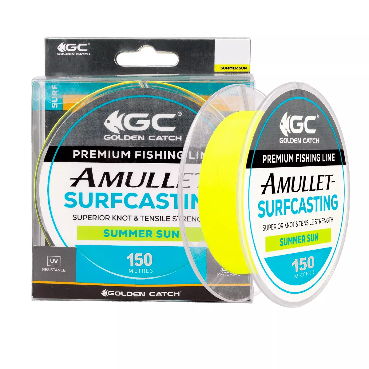 Леска GC Amullet Surfcasting 150м Summer Sun 0.309мм