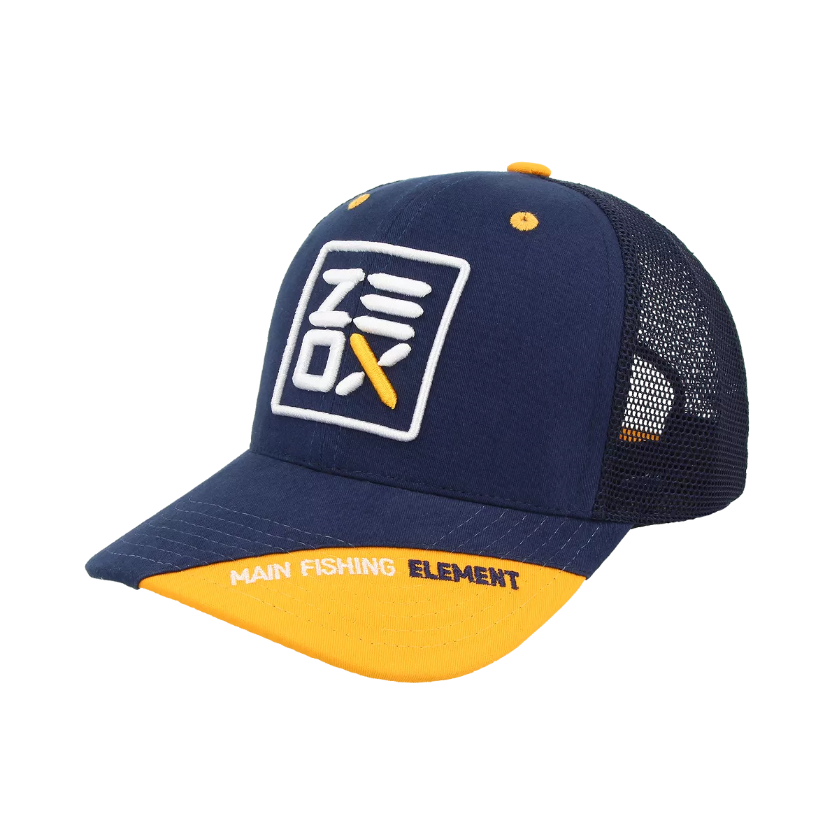 Кепка ZEOX Trucker синя з сіткою