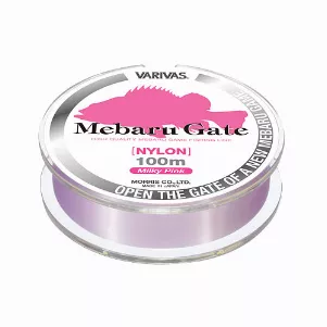 Волосінь Varivas Mebaru Gate 100м Light-Pink