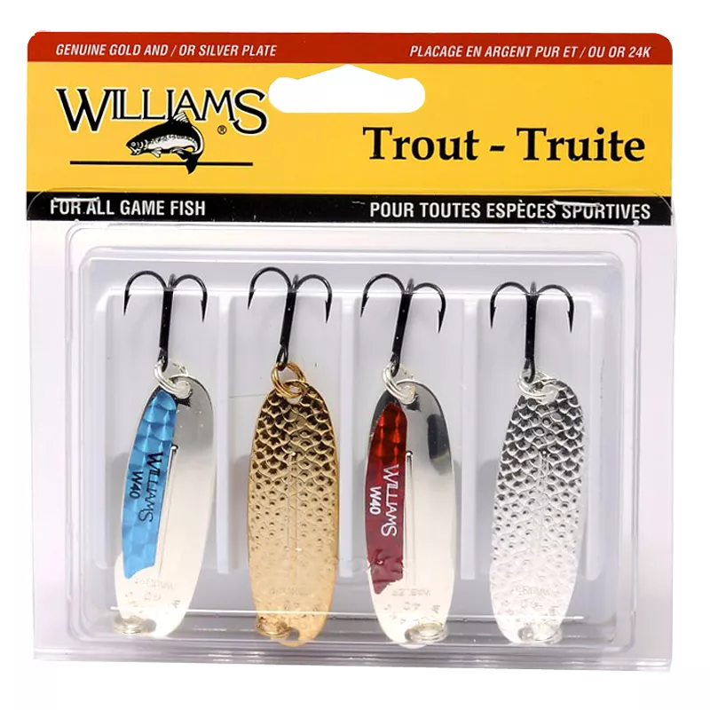 Блесна Williams набор Trout 4 Pack Kit 4-TK