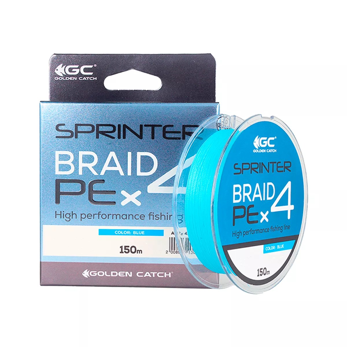 Шнур GC Sprinter PE X4 150м #0.8