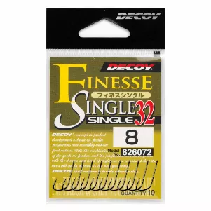 Крючок Decoy Finnesse Single S-32